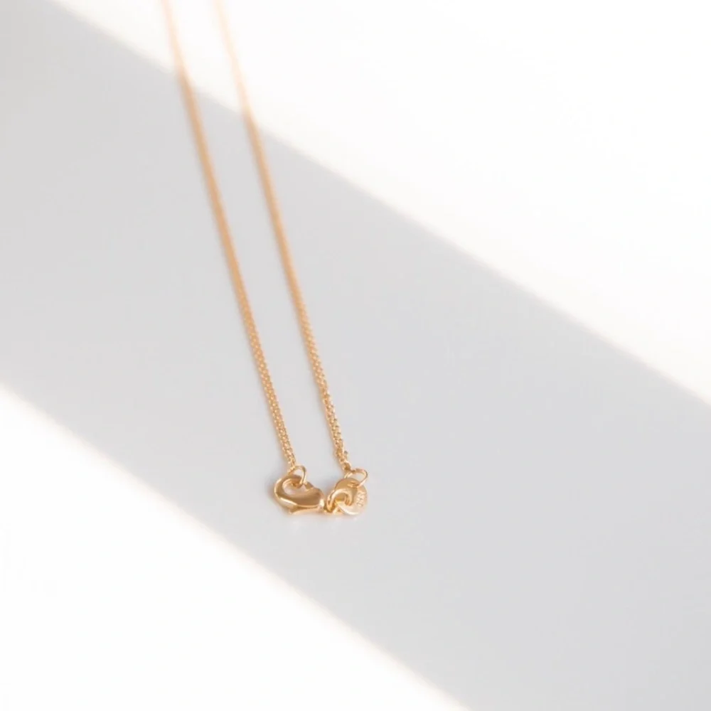 Gold Heart Necklace - Picture 5 of 6